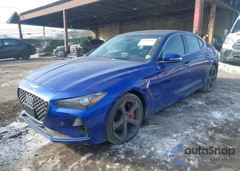 2020 Genesis G70 3.3T Awd from USA, damaged, VIN KMTG34LE5LU064182